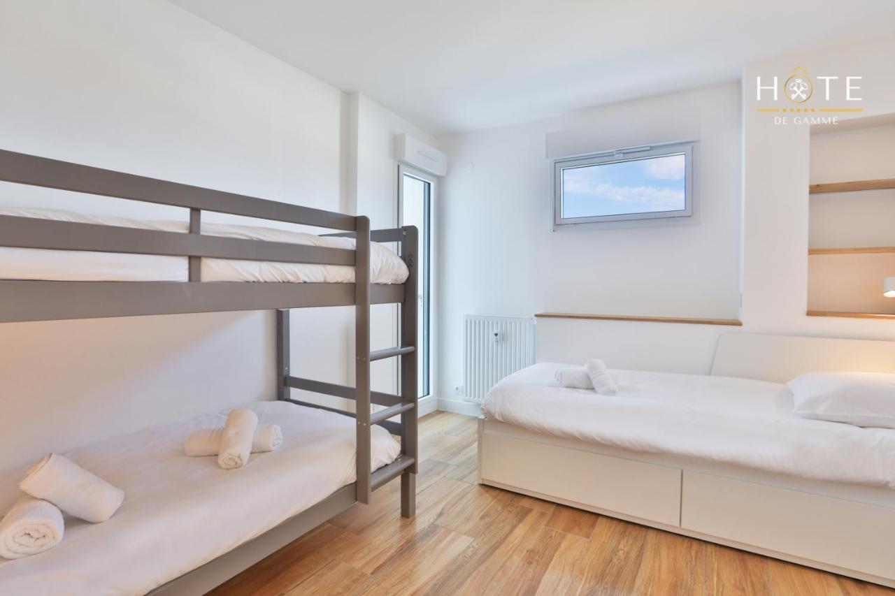Appartement De Caractere, Superbe Vue Mer 280° La Chaume ภายนอก รูปภาพ