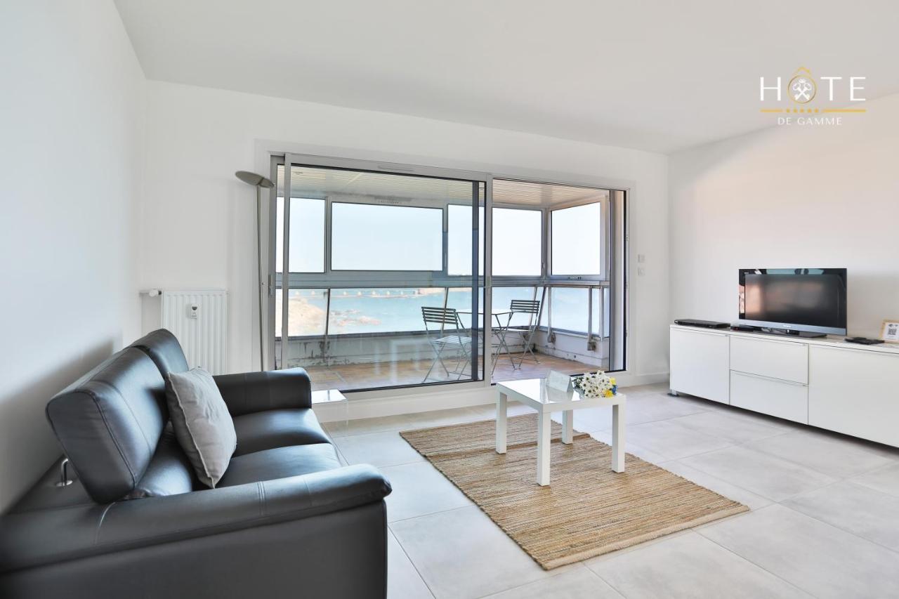 Appartement De Caractere, Superbe Vue Mer 280° La Chaume ภายนอก รูปภาพ
