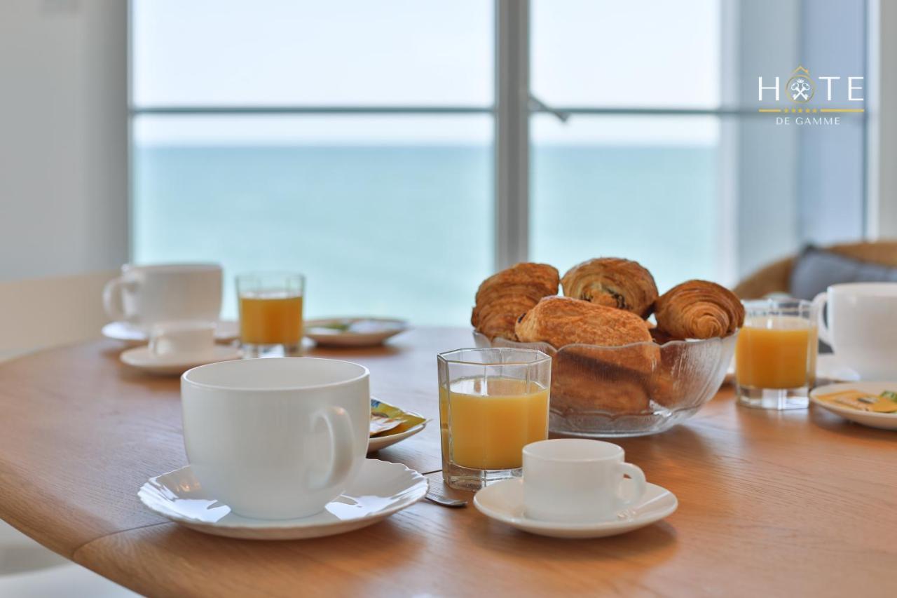 Appartement De Caractere, Superbe Vue Mer 280° La Chaume ภายนอก รูปภาพ