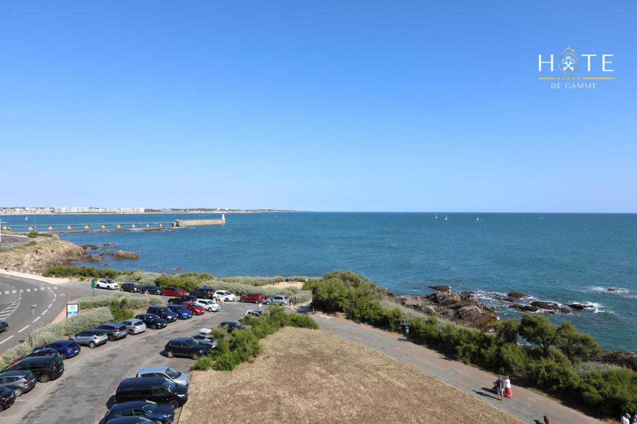 Appartement De Caractere, Superbe Vue Mer 280° La Chaume ภายนอก รูปภาพ